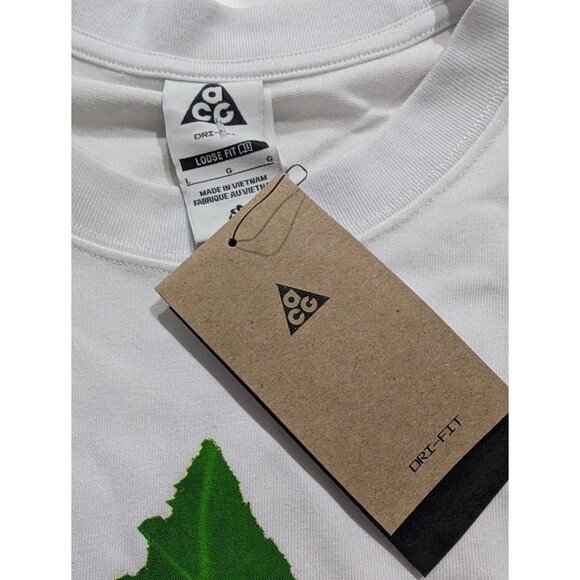 Nike ACG Long Sleeve Ants T-Shirt Summit White HJ0802-121 Men's Size Large NWT - Picture 8 of 9